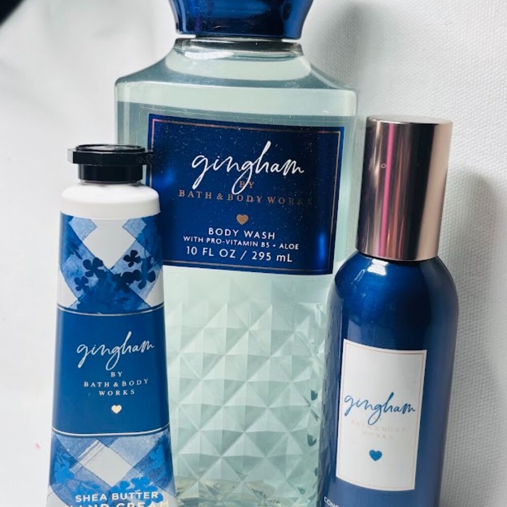 Blue Gingham Collection by BBW